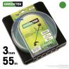 Fil débroussailleuse rond sous blister. 3 mm x 55 m. Greentek Fil débroussailleuse rond sous blister. 3 mm x 55 m. Greentek
