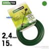 Fil débroussailleuse rond. 2.4 mm x 15 m. Greentek Fil débroussailleuse rond. 2.4 mm x 15 m. Greentek