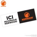 Bâche Ici revendeurs Kerwood – 150 x 50 cm