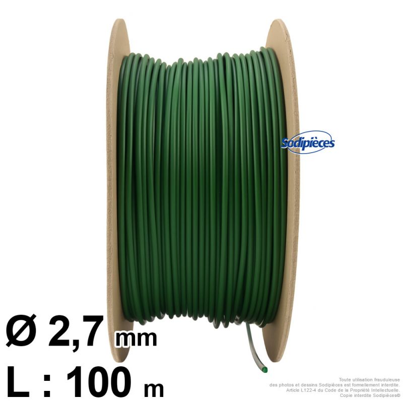 Câble d'installation pour tondeuse robot 100M - Ø 2,7 mm