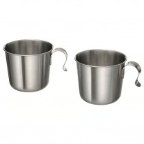 Mug, acier inoxydable