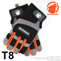 Gants Kerwood gris. Bois et...