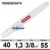 COMBO Oregon : 1 guide 160SDEA074 + 2 chaînes 91P055E pour tronçonneuse COMBO Oregon : 1 guide 160SDEA074 + 2 chaînes 91P055E pour tronçonneuse