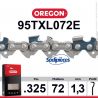Combo Oregon : 1 guide 180MLBK095 + 2 chaînes 95TXL072E pour tronçonneuse Combo Oregon : 1 guide 180MLBK095 + 2 chaînes 95TXL072E pour tronçonneuse