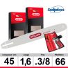 Kit Oregon Forestier pro : 3/8" VERSACUT 45 cm 66 maillons - 654285 Kit Oregon Forestier pro : 3/8" VERSACUT 45 cm 66 maillons - 654285