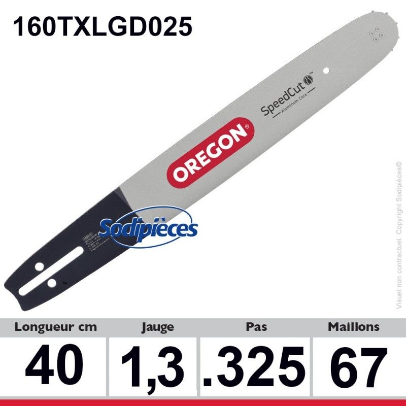 Kit Oregon Forestier pro : 0,325" 40 cm 67 maillons - 654286