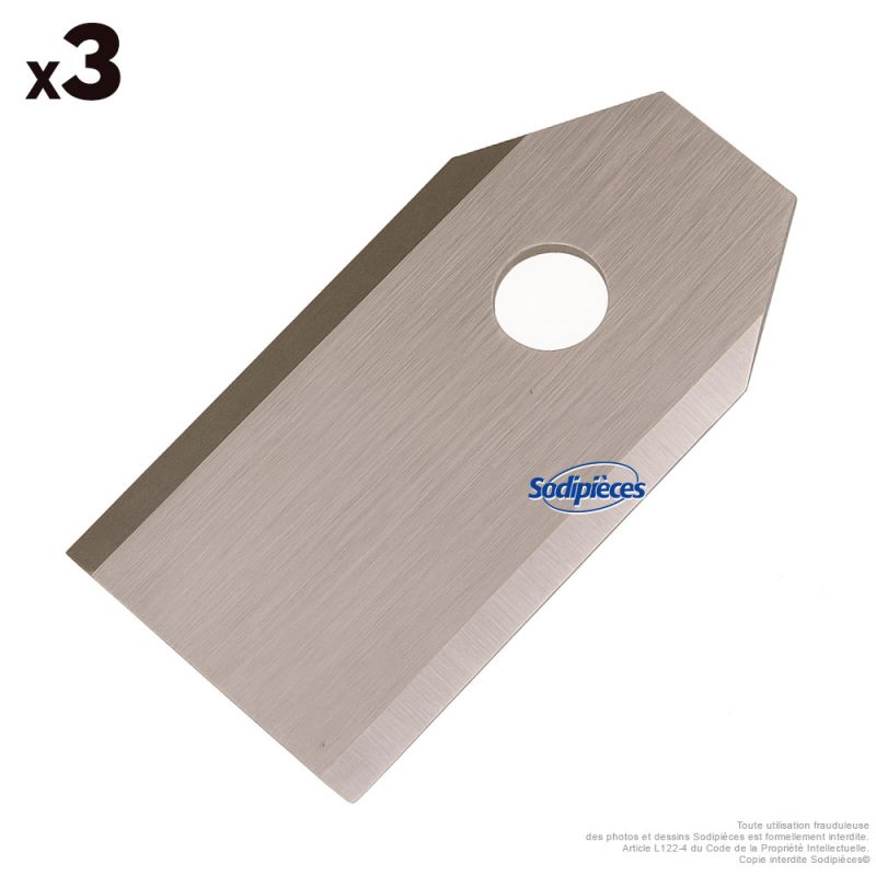 Lames pour robot tondeuse HUSQVARNA Automower 220AC - Lot de 3 lames