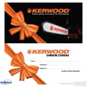 Chèque cadeau KERWOOD, imprimé sur feuille cartonnée, idéal pour vos clients !