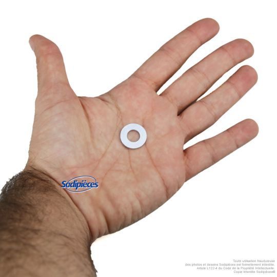 Lot de 25 rondelles pour lame, alésage 8,5 mm, Ø extérieur 17,70 mm