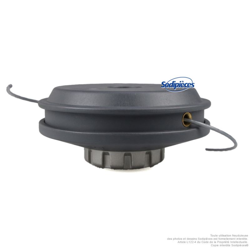 Tête débroussailleuse manuelle Tecomec Ø130 mm – Universelle 2 fils Ø2,0 à 2,7 mm