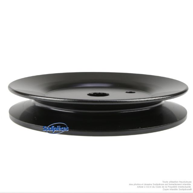Poulie de lame Ø142 mm pour tondeuse autoportée MTD 756-1188 / 956-1188