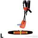 Harnais double épaules + ceinture dorsale L pour débroussailleuse - Kalysta