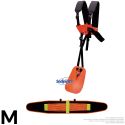 Harnais double épaules + ceinture dorsale M pour débroussailleuse - Kalysta