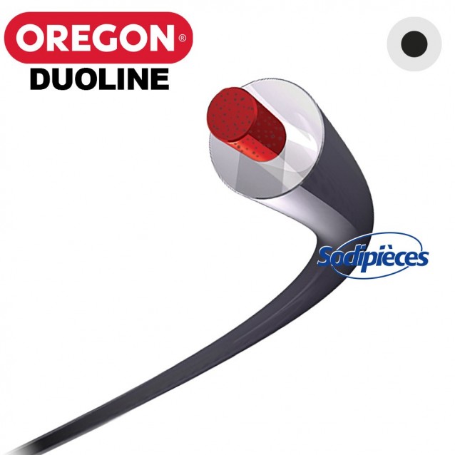 Fil Orégon Duoline rond. 3 mm x 60 m pour débroussailleuse