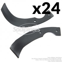 24 Couteaux de fraise...