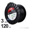 Bobine de fil Oregon Nylium Ondulé. 3 mm x 120 m pour débroussailleuse