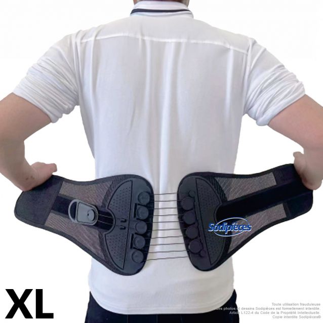 Ceinture de maintien lombaire à double serrage KERWOOD – Taille XL