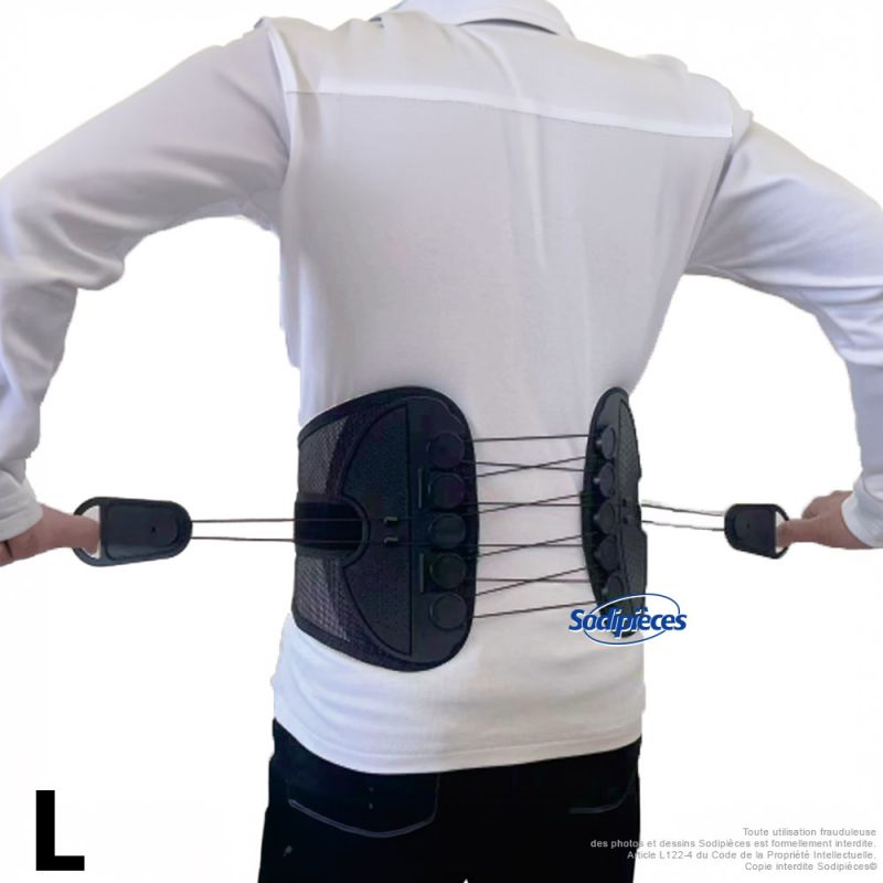 Ceinture de maintien lombaire à double serrage KERWOOD – Taille L