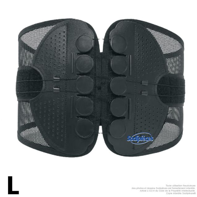 Ceinture de maintien lombaire à double serrage KERWOOD – Taille L
