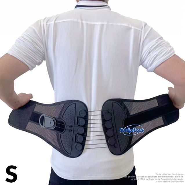 Ceinture de maintien lombaire à double serrage KERWOOD – Taille S