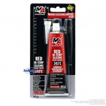 Mastic silicone rouge MA...