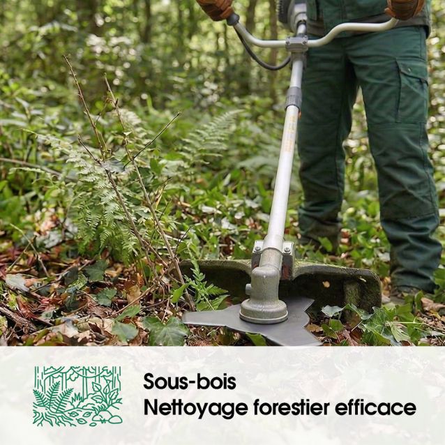 Lame débroussailleuse disque 80 dents Ø 255 mm x 1,5 mm Al 25,4 mm