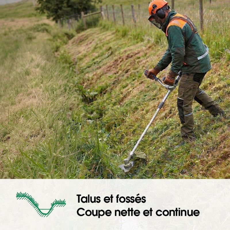 Lame débroussailleuse 3 dents Ø 300 mm x 4 mm Al 20 mm