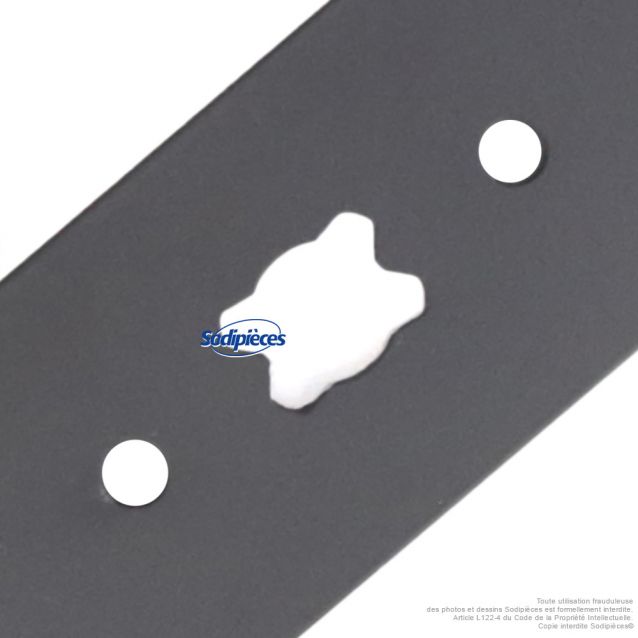 Lame de tondeuse adaptable 53 cm compatible MTD 742-5024B