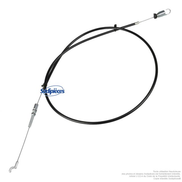 Câble d’embrayage adaptable CASTELGARDEN -1360 mm - remplace 81001143/0