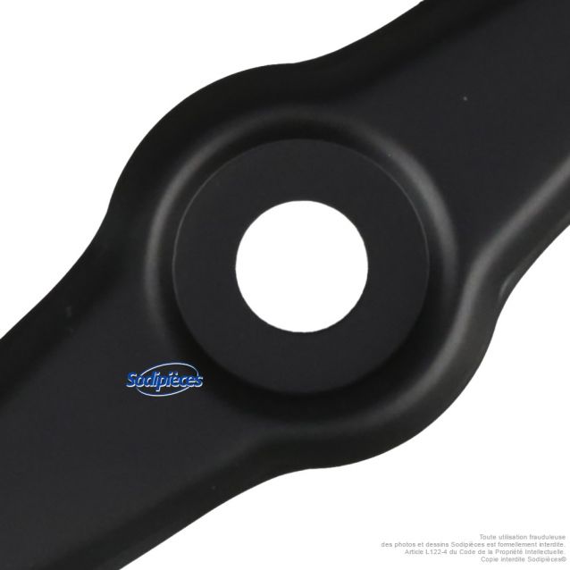 Lame de tondeuse 302 mm pour Black & Decker GX530C - Alésage 20,4 mm - Remplace 368901 / A6183