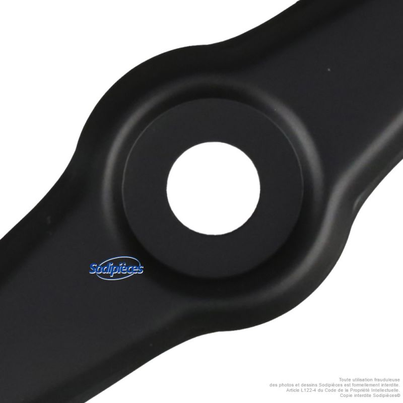 Lame de tondeuse 302 mm pour Black & Decker GX530C - Alésage 20,4 mm - Remplace 368901 / A6183