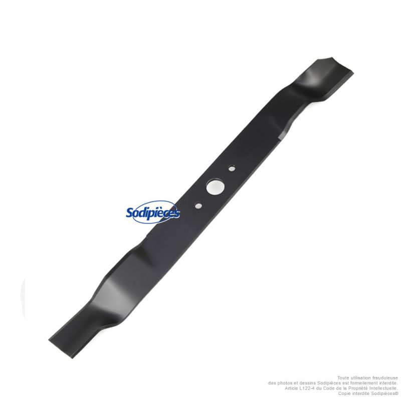 Lame de tondeuse 460 mm alésage 22 mm - compatible Grin HM46 / PM46 - remplace PRT-0129