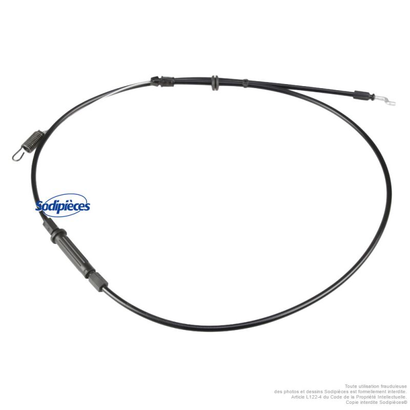 Câble de traction adaptable avec réglage pour tondeuse STIGA / GGP - 1361 mm