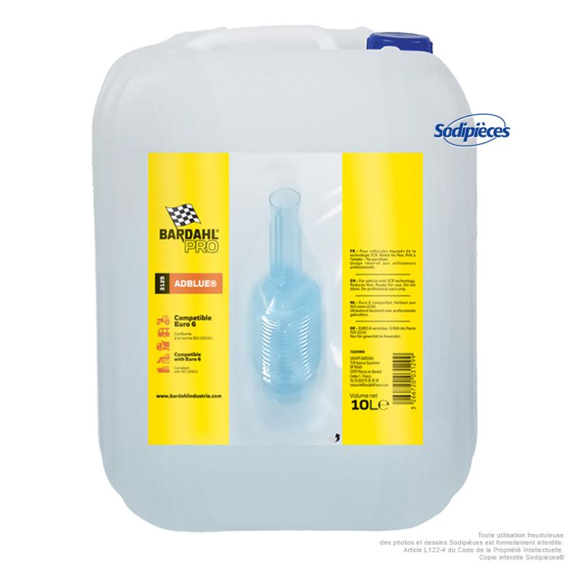 AdBlue Bardahl 10 L avec bec verseur