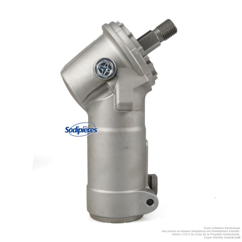 Renvoi d’angle adaptable pour débroussailleuse STIHL FS510 / FS510C / FS560 / FS560C avec trou de graissage