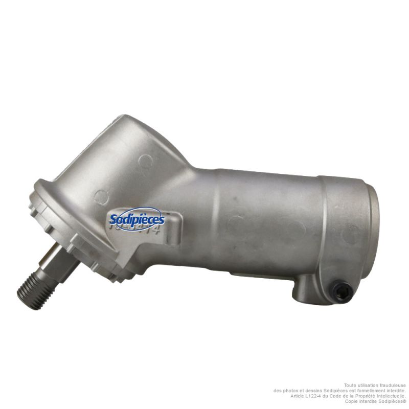 Renvoi d’angle adaptable pour débroussailleuse STIHL FS510 / FS510C / FS560 / FS560C avec trou de graissage