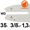 Guide tronçonneuse Kerwood. 35 cm. 3/8"LP. 1,3 mm. 14B2KCWD - DESTOCKAGE