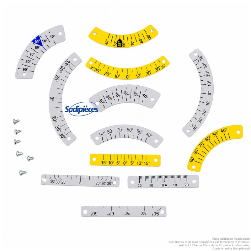 Kit balance Tecomec K00200333 pour affûteuse de chaîne