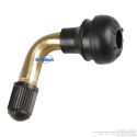 Valve tubeless coudée 90° pour pneu sans chambre