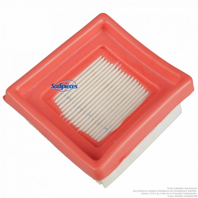 Filtre à air adaptable OLEO-MAC 61450425R pour BCH 250 et BCH 400