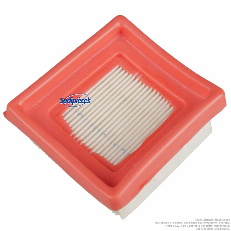Filtre à air adaptable OLEO-MAC 61450425R pour BCH 250 et BCH 400