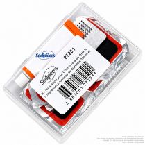 Kit réparation chambre à air SHAK 2 rustines Ø20 mm + 5 rustines 45x25 mm