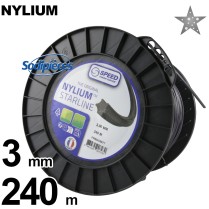 Fil débroussailleuse Ø 3 mm...