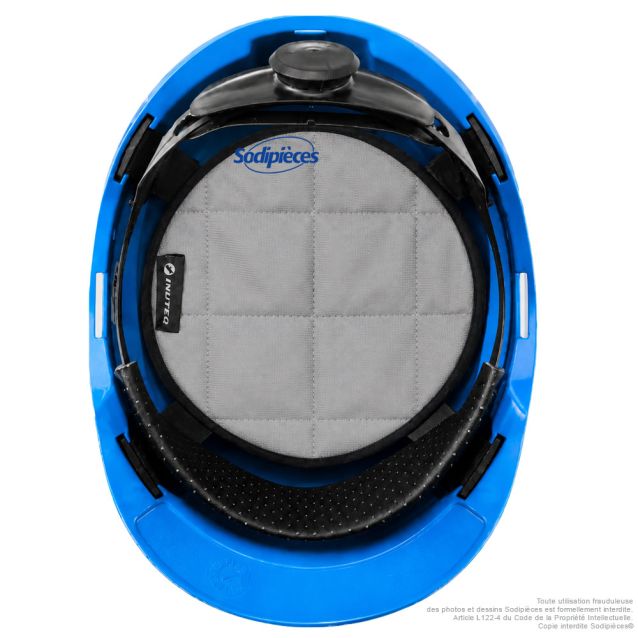 Fond de casque refroidissant - Headcool Helmet - Argent