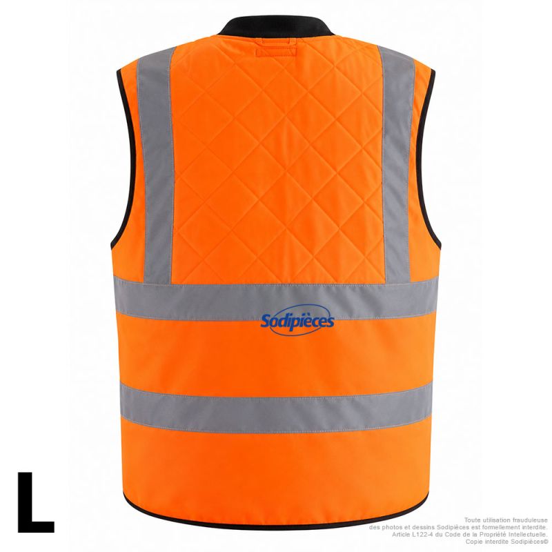 Gilet Haute visibilité refroidissant Bodycool 2BSafe - Orange - Taille L