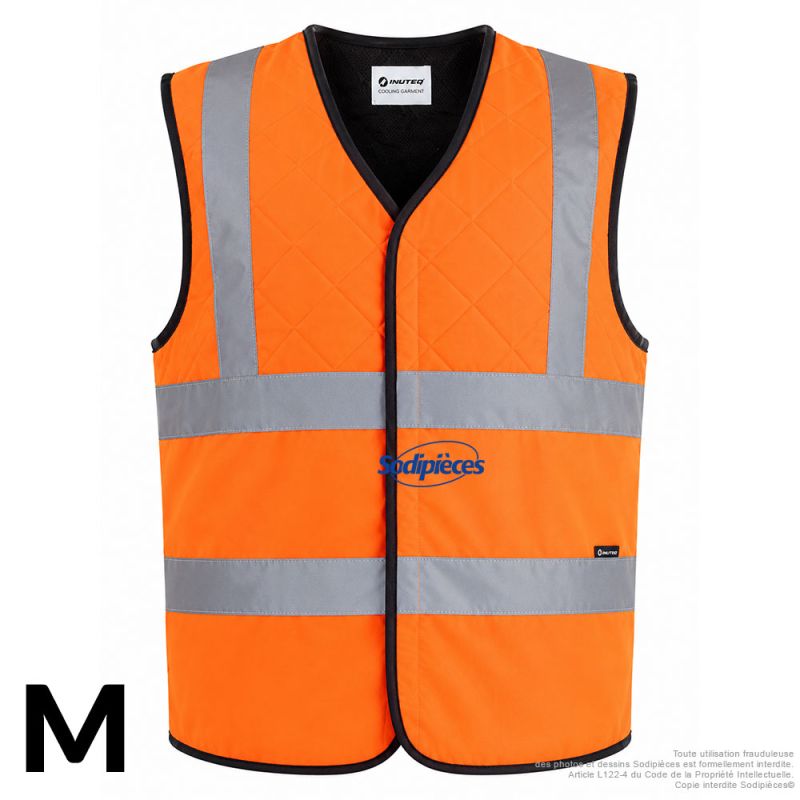 Gilet Haute visibilité refroidissant Bodycool 2BSafe - Orange - Taille M
