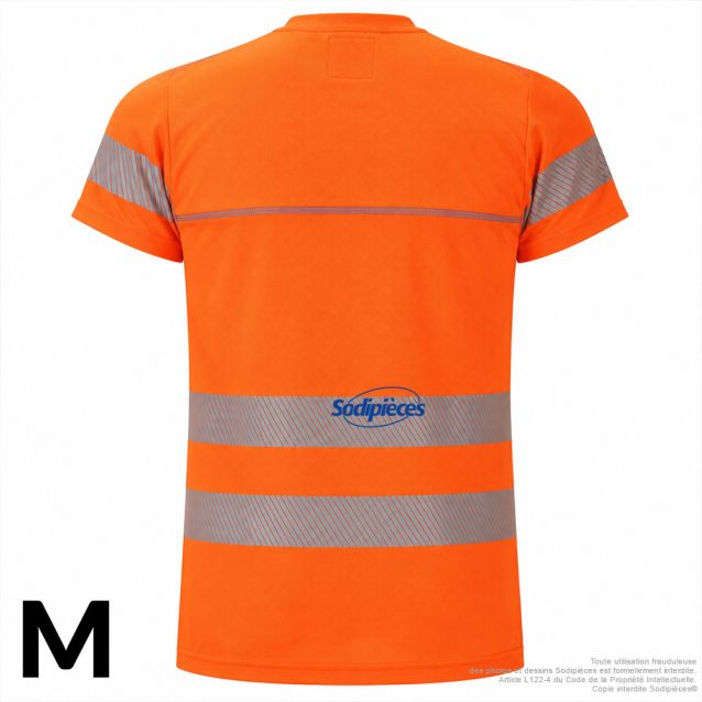 T-shirt rafraîchissant Bodycool - Orange - Haute visibilité - Taille M
