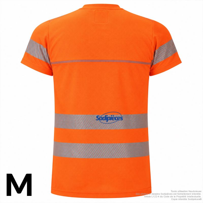 T-shirt rafraîchissant Bodycool - Orange - Haute visibilité - Taille M