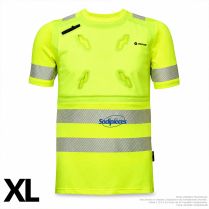 T-shirt refroidissant HV - Smart-X - Manches courtes - Jaune - Taille XL