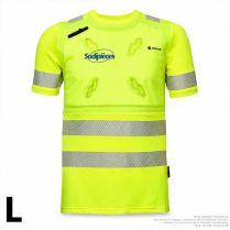 T-shirt refroidissant HV - Smart-X - Manches courtes - Jaune - Taille L